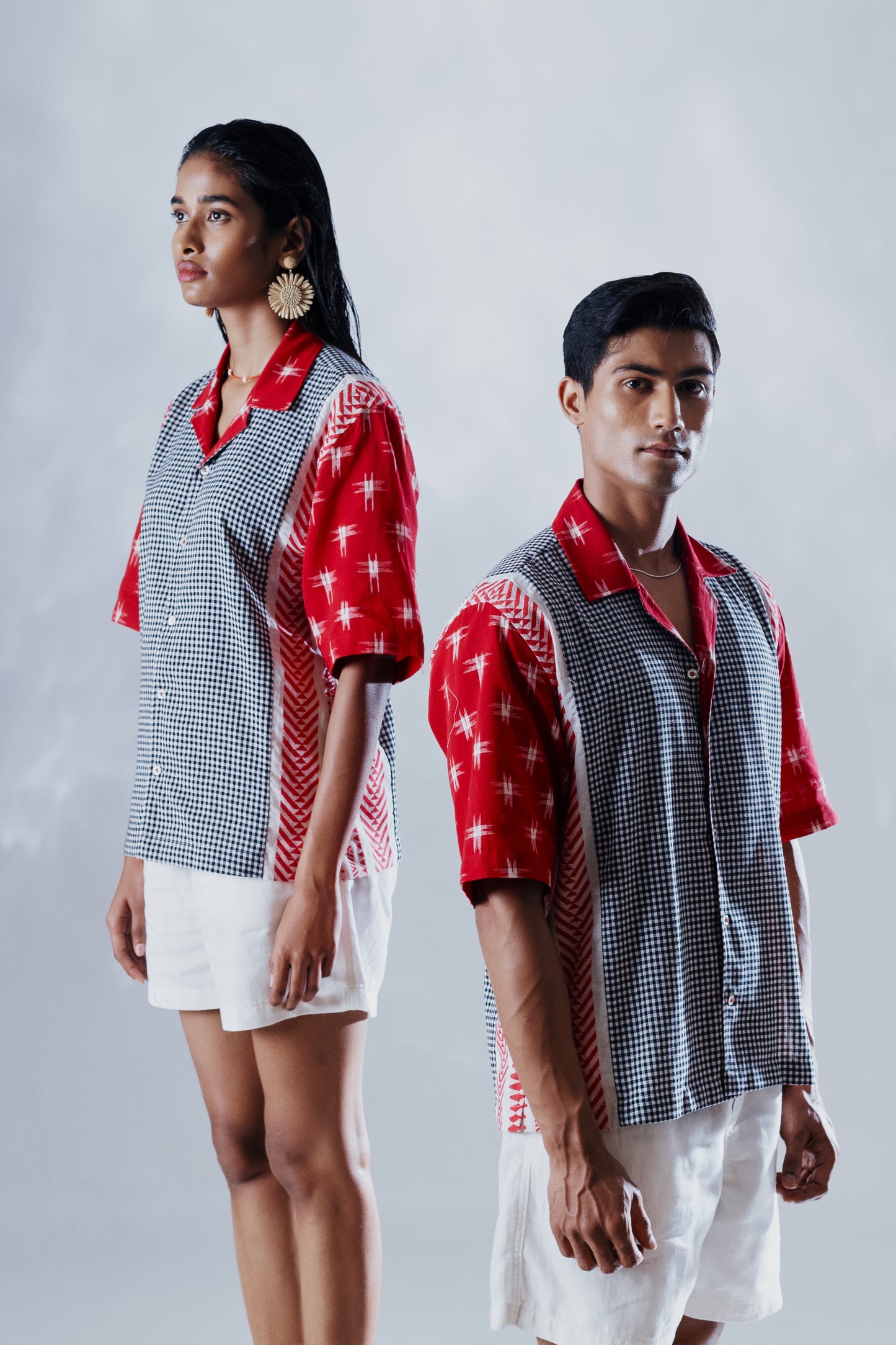 Cherry Gridlock Shirt