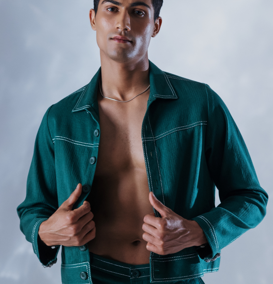 Emerald Groove Jacket