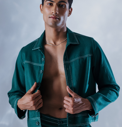 Emerald Groove Jacket