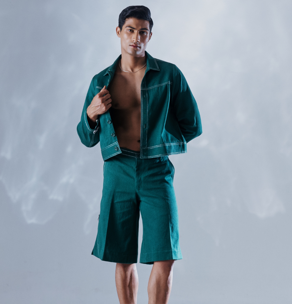 Emerald Groove Jorts